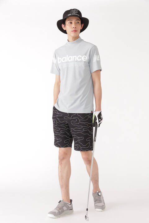 ループロゴライン スウェット ショートパンツ (MENS SPORT)