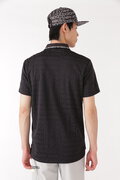 ブロックボーダーロゴ 半袖 ポロシャツ (MENS SPORT)