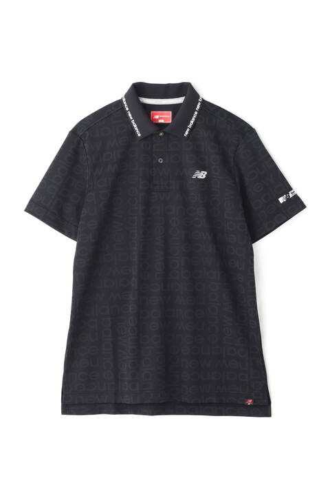 ブロックボーダーロゴ 半袖 ポロシャツ (MENS SPORT)