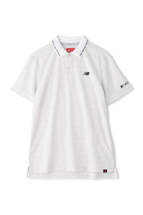 ブロックボーダーロゴ 半袖 ポロシャツ (MENS SPORT)