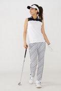 UPF50＋ スリーブレス ポロシャツ (WOMENS SPORT)
