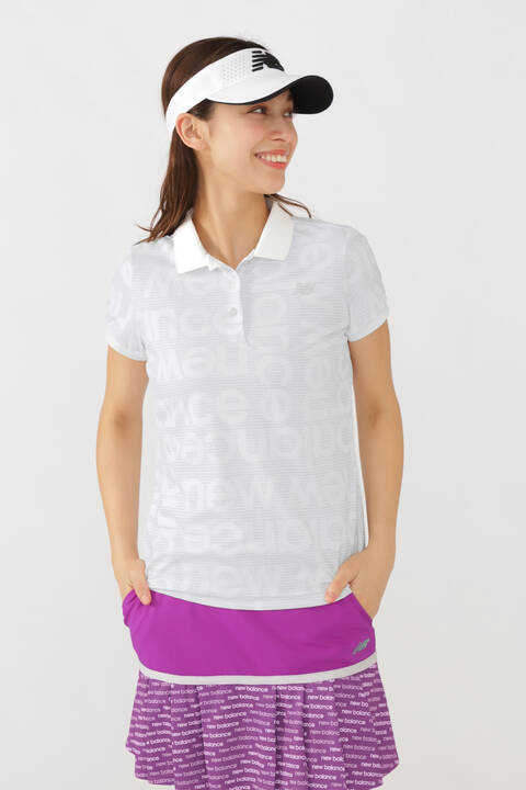 ブロックシャドーロゴ 半袖 ポロシャツ (WOMENS SPORT)