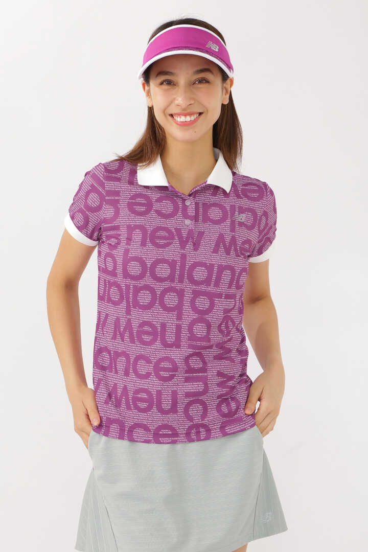 ブロックシャドーロゴ 半袖 ポロシャツ (WOMENS SPORT)
