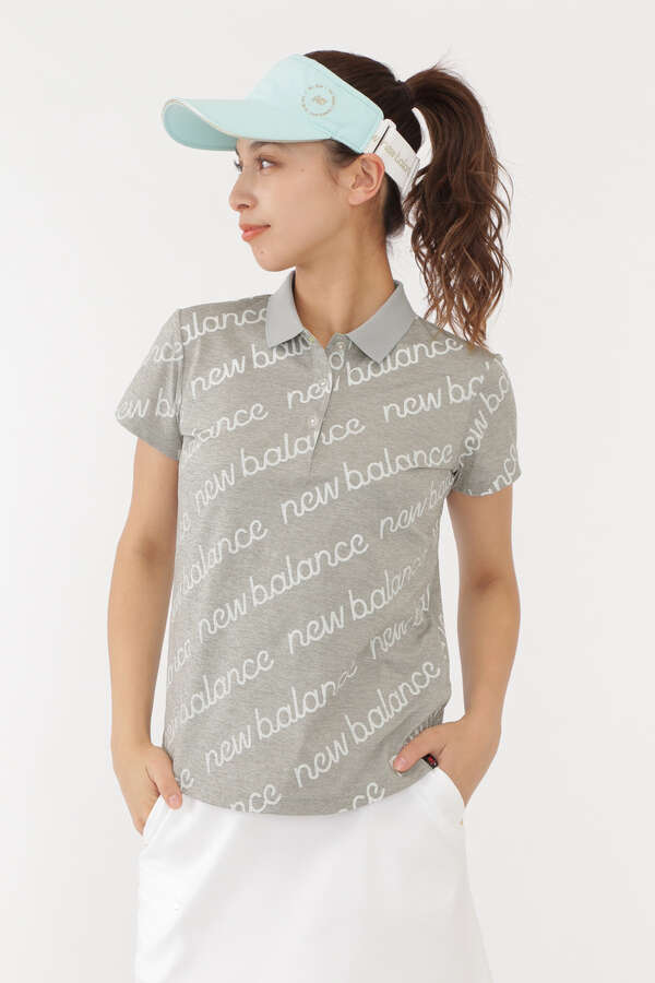 バイアスロゴ 半袖 ポロシャツ (WOMENS METRO)