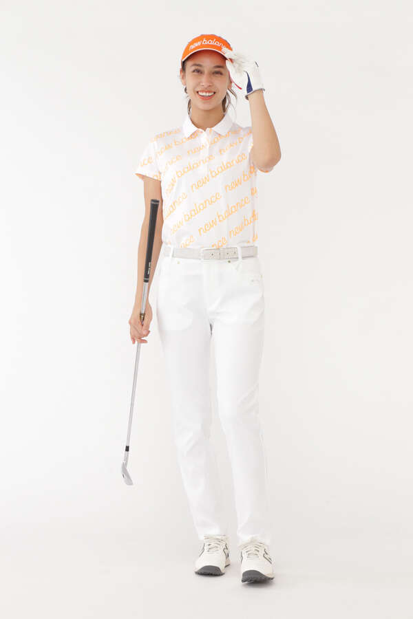 バイアスロゴ 半袖 ポロシャツ (WOMENS METRO)