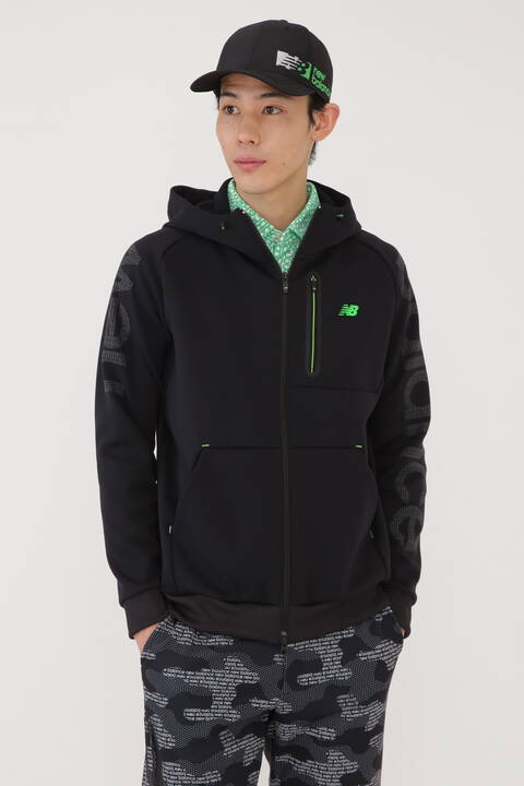 ダンボールニット スウェット フルジップ フーディー (MENS SPORT)