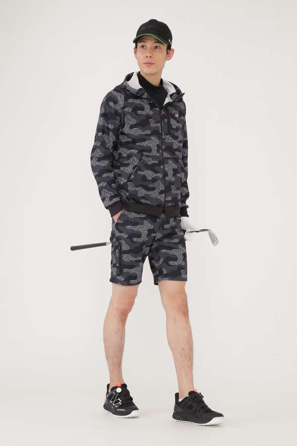 ダンボールニット スウェット フルジップ フーディー (MENS SPORT)