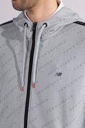 【直営店舗限定】バイアスロゴ スウェット フルジップ フーディー (MENS)