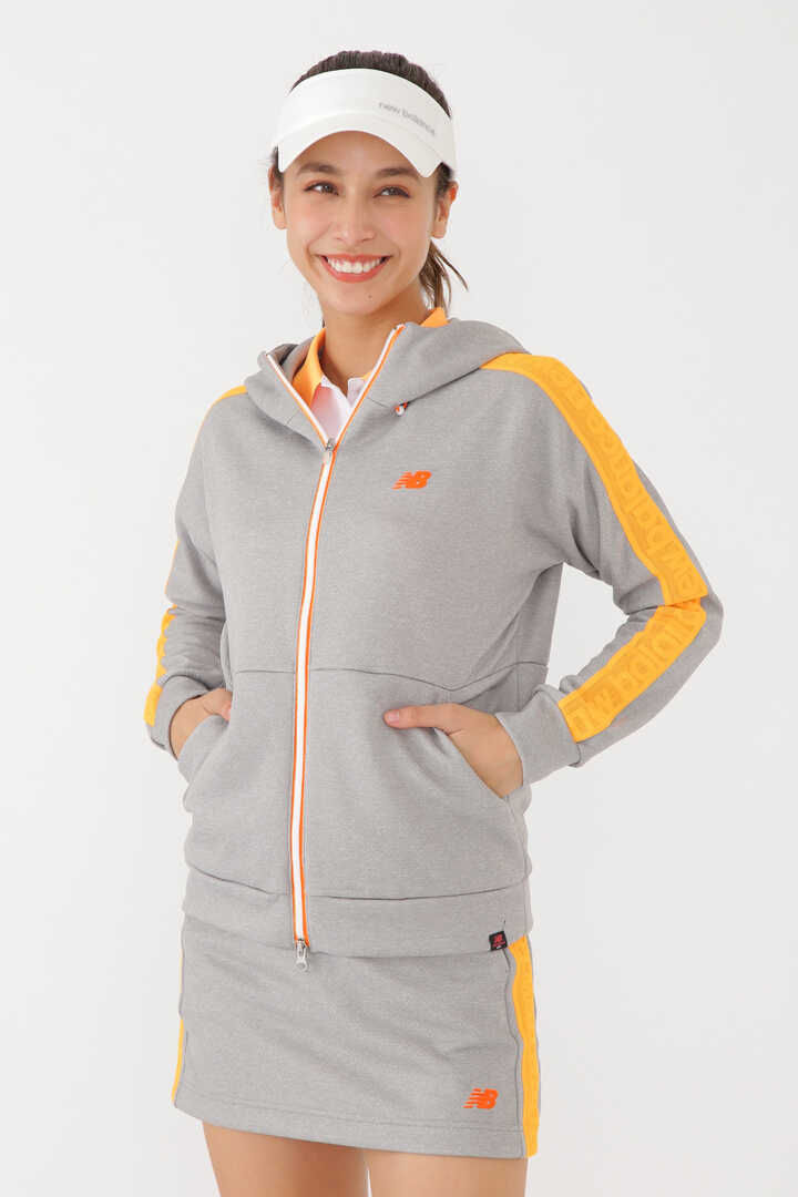 ダンボールニット スウェット フルジップ フーディー (WOMENS SPORT)