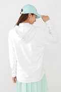 鹿の子ダンボールニット スウェット プルオーバー フーディー (WOMENS METRO)