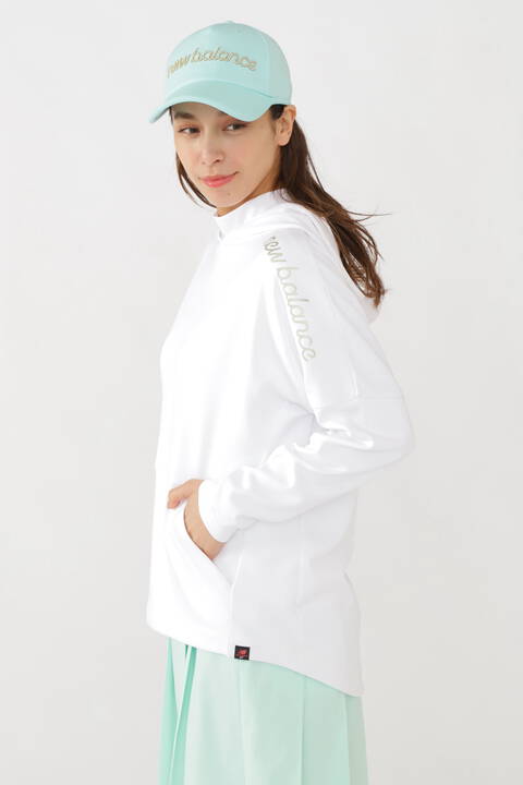 鹿の子ダンボールニット スウェット プルオーバー フーディー (WOMENS METRO)