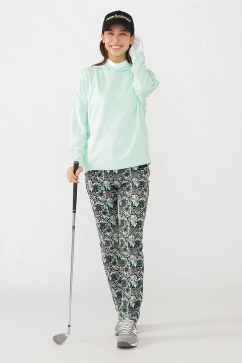 鹿の子ダンボールニット スウェット プルオーバー フーディー (WOMENS METRO)
