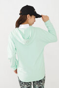 鹿の子ダンボールニット スウェット プルオーバー フーディー (WOMENS METRO)