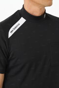 NBモノグラム 半袖 モックネック プルオーバー (MENS WORLD)