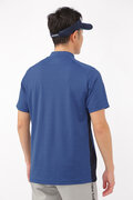 NBモノグラム 半袖 モックネック プルオーバー (MENS WORLD)