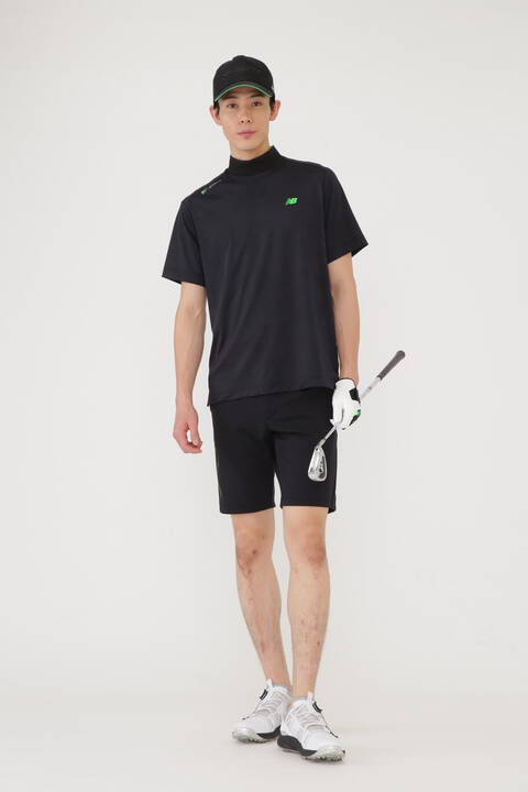 ロゴカモフラージュ 半袖 モックネック プルオーバー (MENS SPORT)