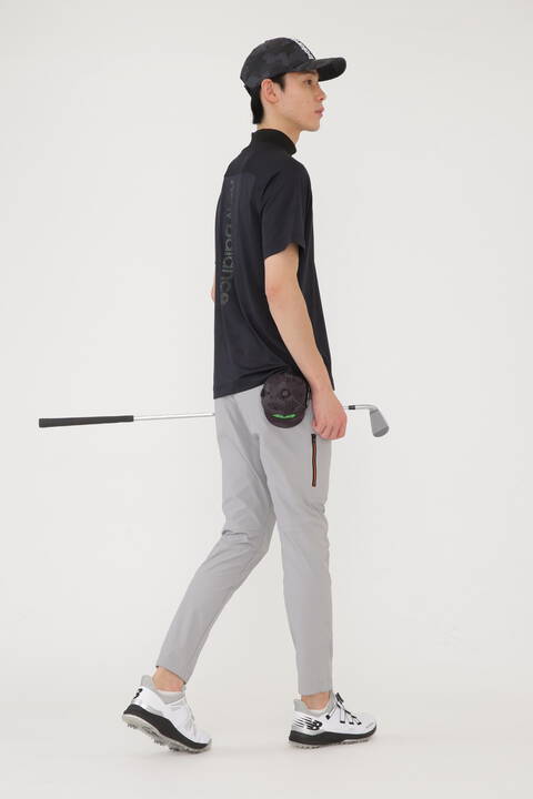 ロゴカモフラージュ 半袖 モックネック プルオーバー (MENS SPORT)