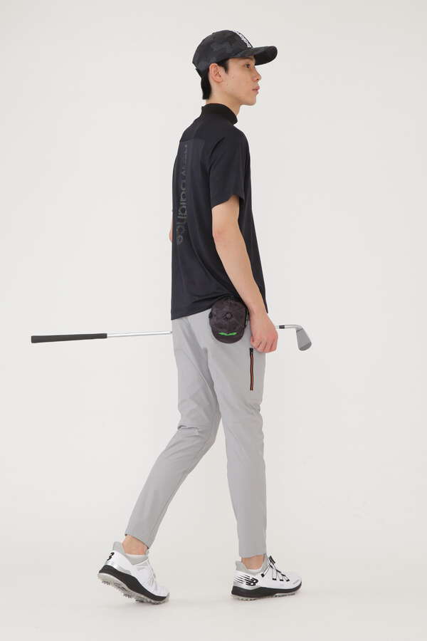 ロゴカモフラージュ 半袖 モックネック プルオーバー (MENS SPORT)