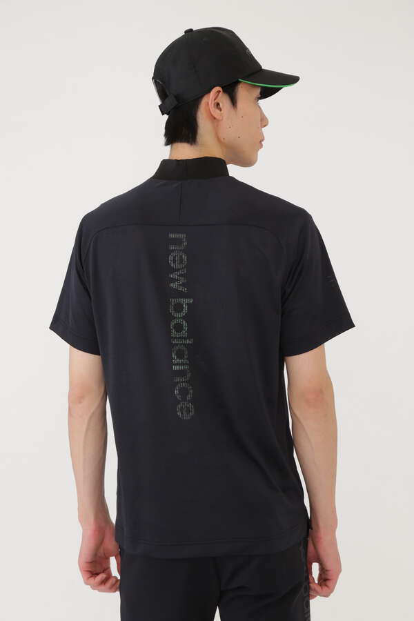 ロゴカモフラージュ 半袖 モックネック プルオーバー (MENS SPORT)