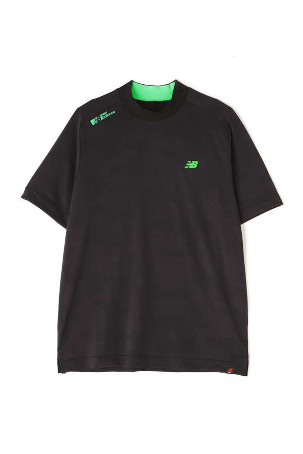 ロゴカモフラージュ 半袖 モックネック プルオーバー (MENS SPORT)