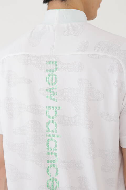 ロゴカモフラージュ 半袖 モックネック プルオーバー (MENS SPORT)