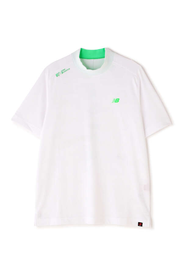ロゴカモフラージュ 半袖 モックネック プルオーバー (MENS SPORT)