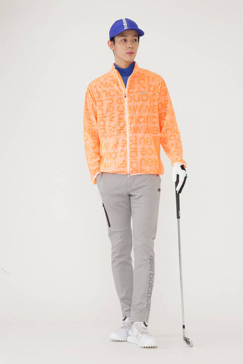 ロゴカモフラージュ 半袖 モックネック プルオーバー (MENS SPORT)