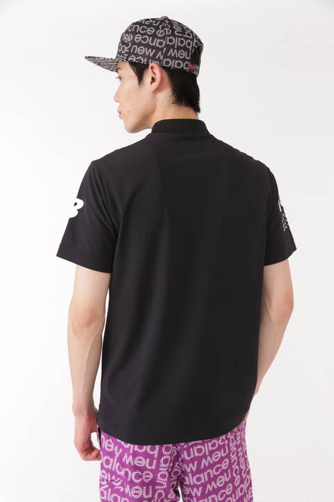 半袖 モックネック プルオーバー (MENS SPORT)