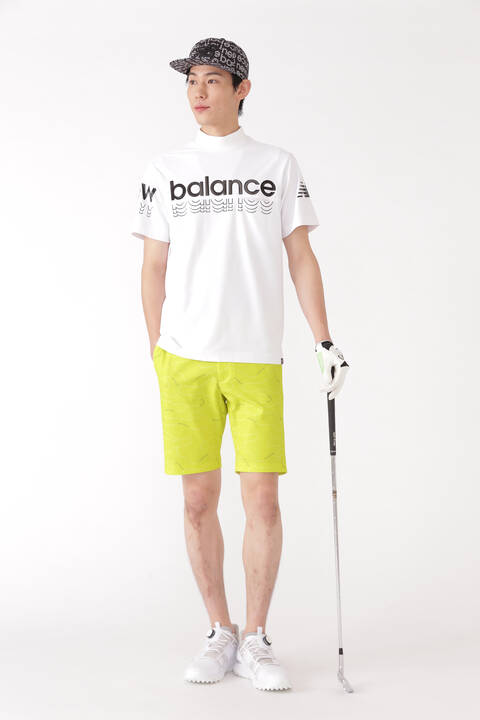 半袖 モックネック プルオーバー (MENS SPORT)