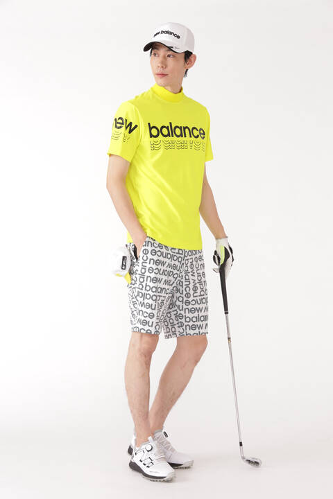 半袖 モックネック プルオーバー (MENS SPORT)