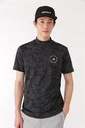グラフチェックカモ 半袖 モックネック プルオーバー (MENS METRO)