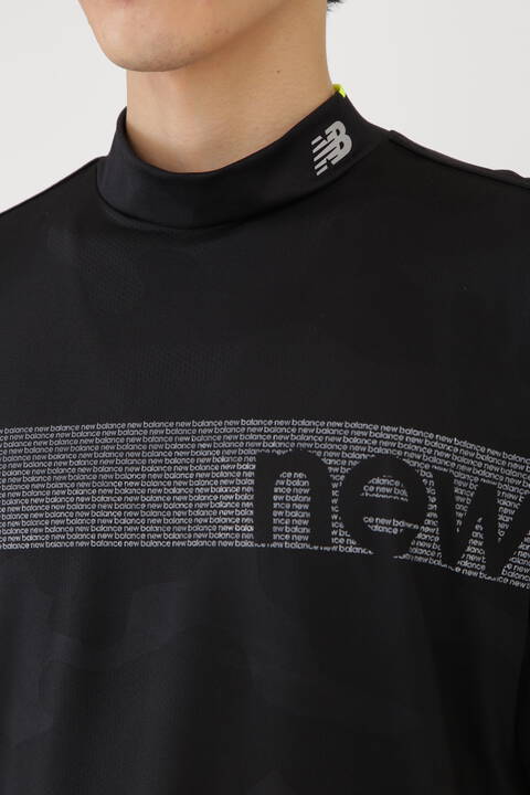 カモメッシュ 半袖 モックネック プルオーバー (MENS SPORT)