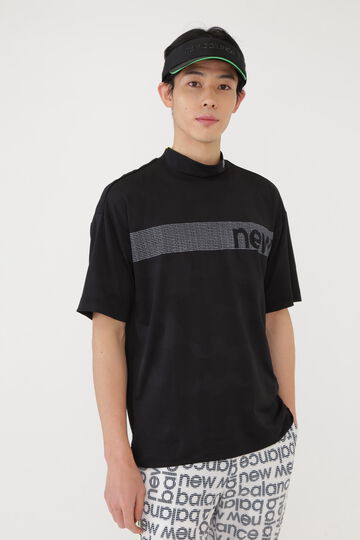 カモメッシュ 半袖 モックネック プルオーバー (MENS SPORT)