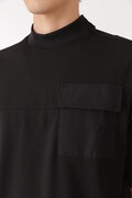 ドビーチェック 半袖 モックネック プルオーバー (MENS METRO)