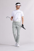 【直営店舗限定】メッシュ 半袖 モックネック プルオーバー (MENS)