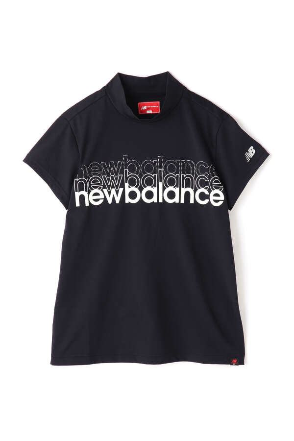 バックスリット 半袖 モックネック プルオーバー (WOMENS SPORT)