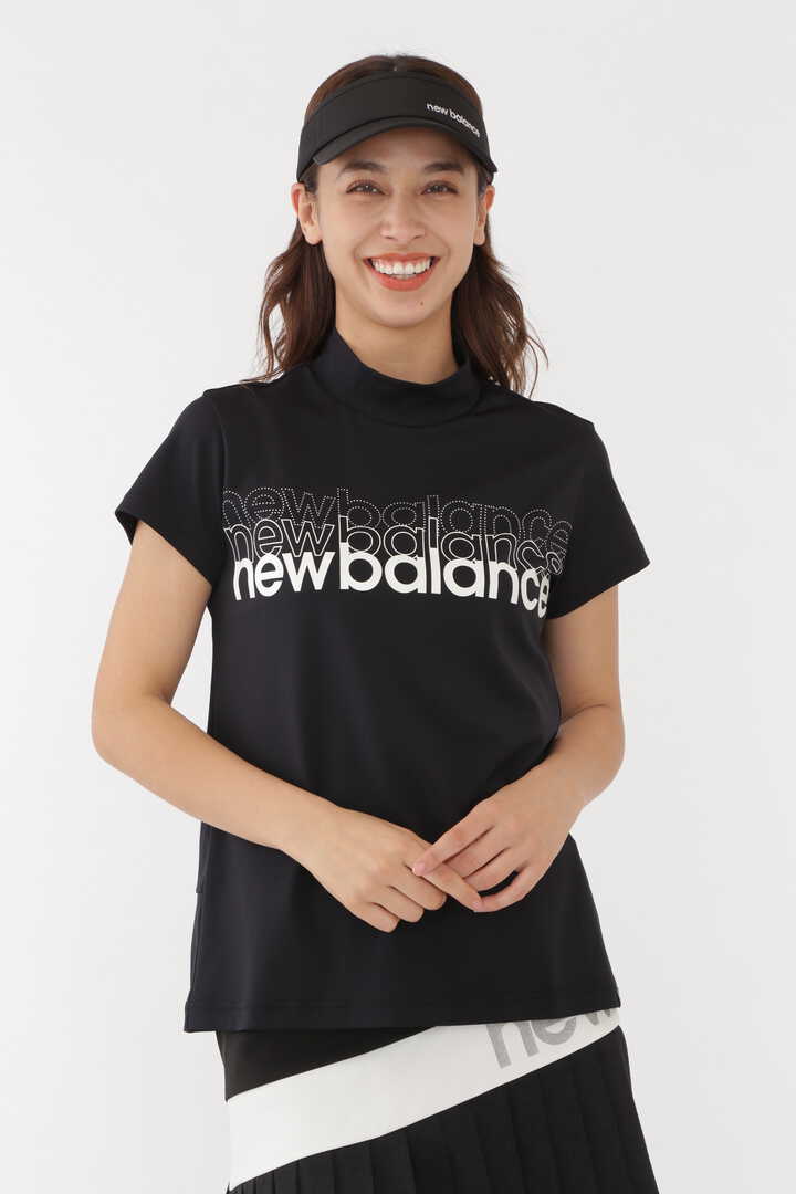 バックスリット 半袖 モックネック プルオーバー (WOMENS SPORT)