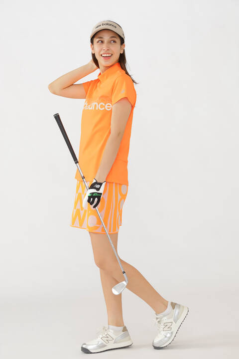 バックスリット 半袖 モックネック プルオーバー (WOMENS SPORT)