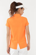 バックスリット 半袖 モックネック プルオーバー (WOMENS SPORT)