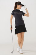 シングルジャージー 半袖 モックネック プルオーバー (WOMENS SPORT)