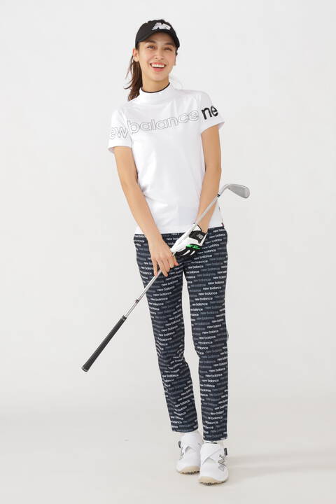 シングルジャージー 半袖 モックネック プルオーバー (WOMENS SPORT)