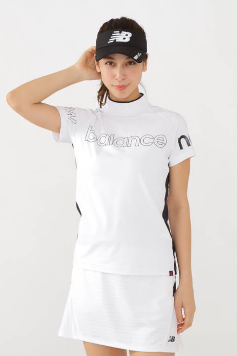 シングルジャージー 半袖 モックネック プルオーバー (WOMENS SPORT)
