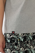 メランジベア天竺 半袖 モックネック プルオーバー (WOMENS METRO)
