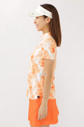 フラワー 半袖 モックネック プルオーバー (WOMENS METRO)