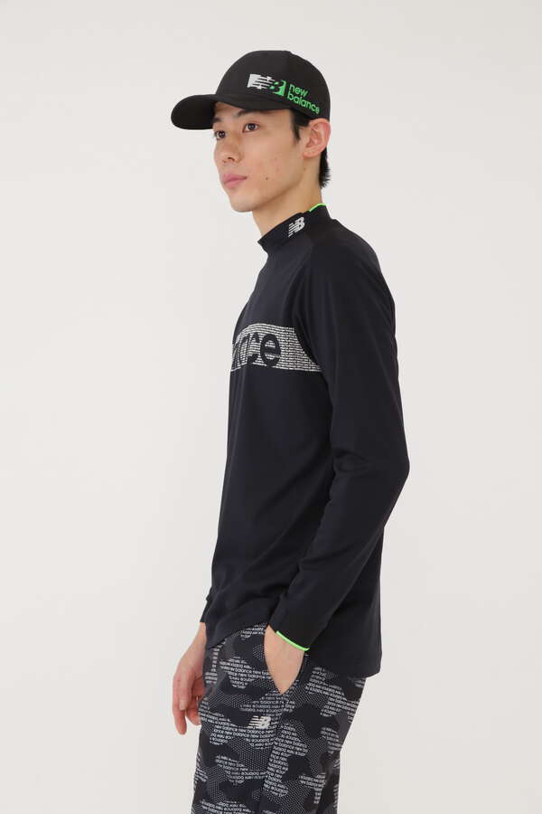 長袖 モックネック プルオーバー (MENS SPORT)