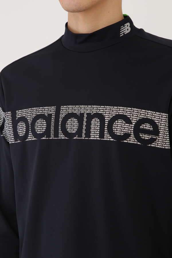 長袖 モックネック プルオーバー (MENS SPORT)