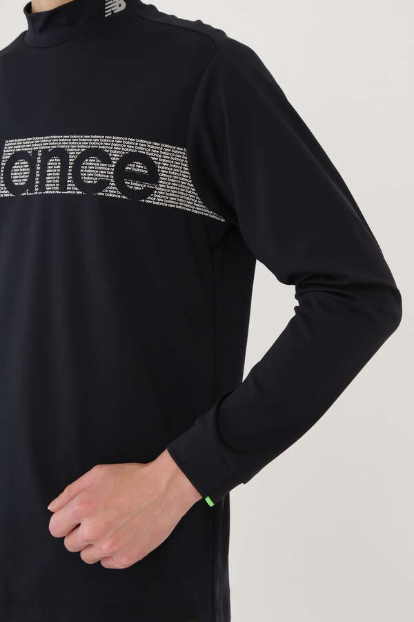 長袖 モックネック プルオーバー (MENS SPORT)