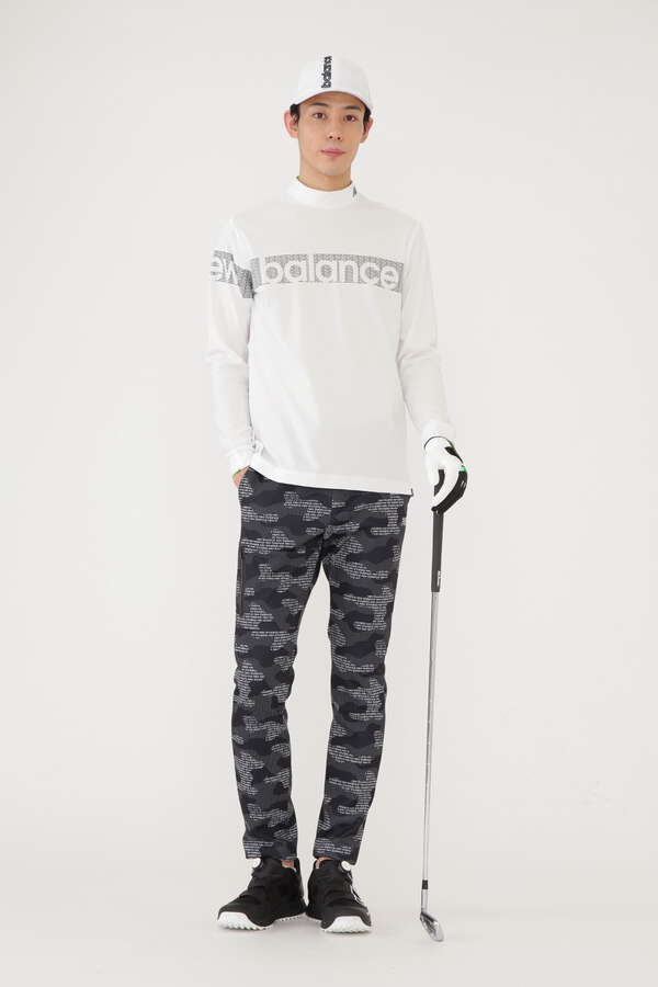 長袖 モックネック プルオーバー (MENS SPORT)