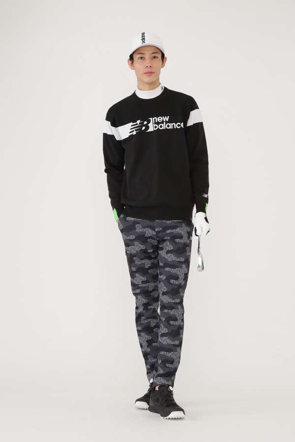 長袖 モックネック プルオーバー (MENS SPORT)