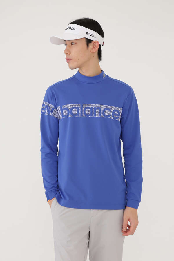 長袖 モックネック プルオーバー (MENS SPORT)